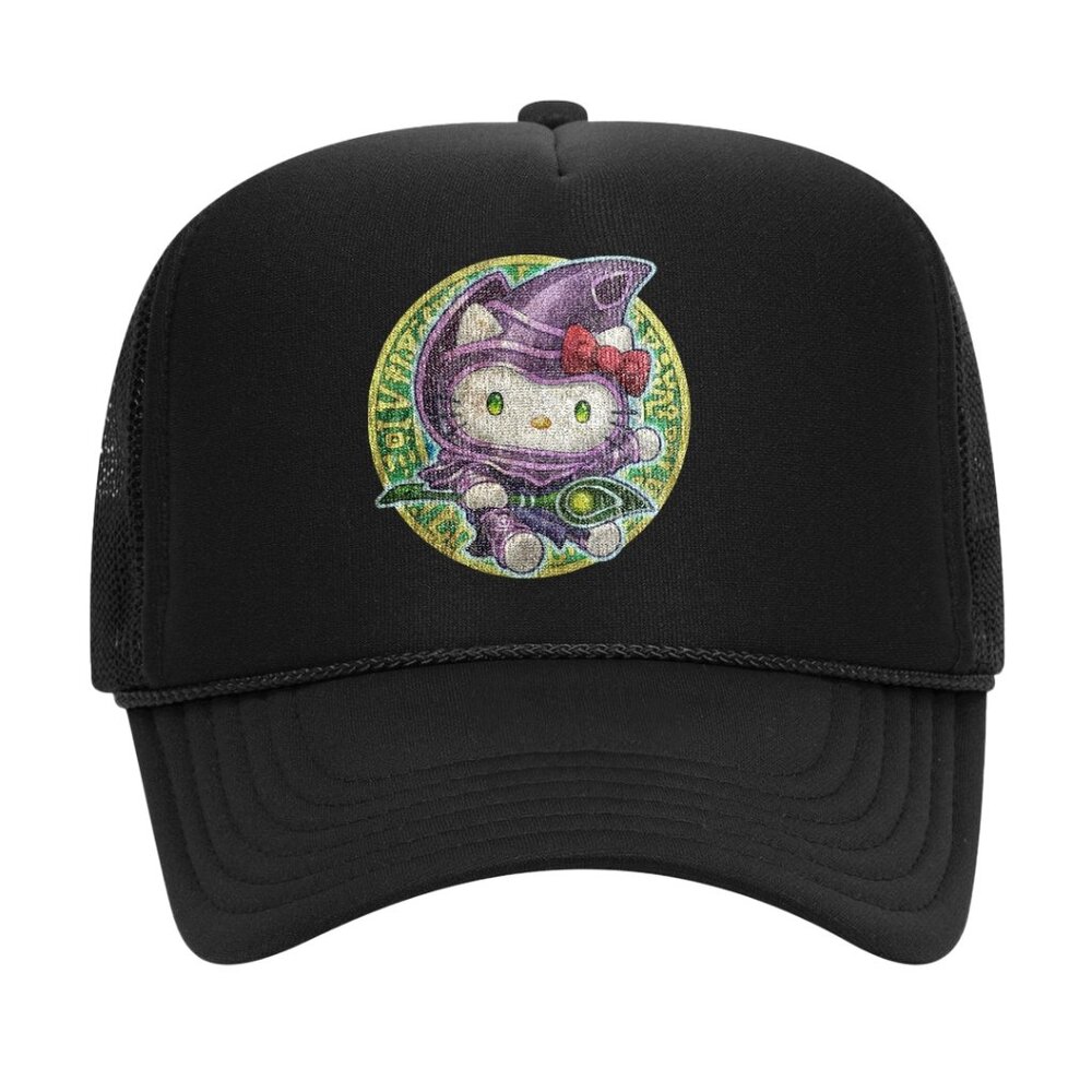 dark magician hello kitty snapback